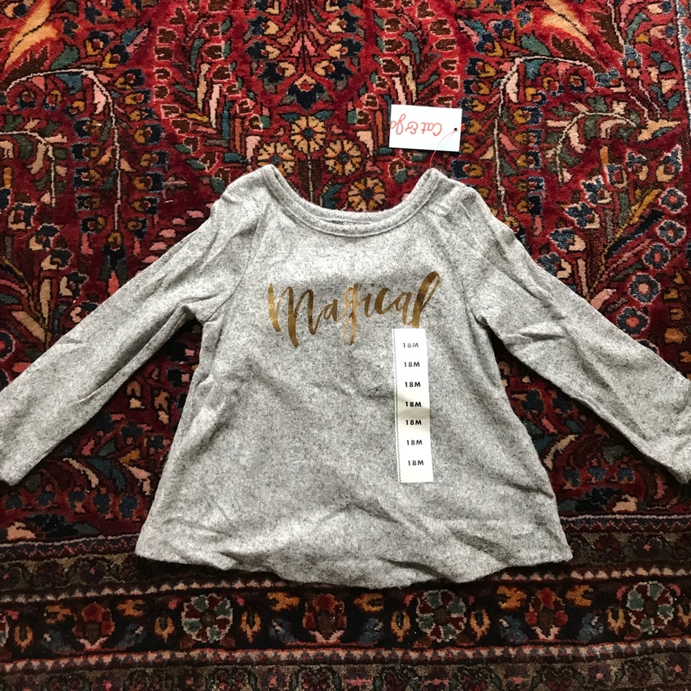 NWT 18 month Cat and Jack shirt Magical